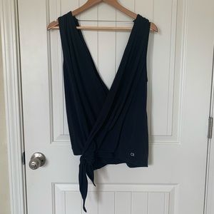 GAPFit Breathe Wrap Top